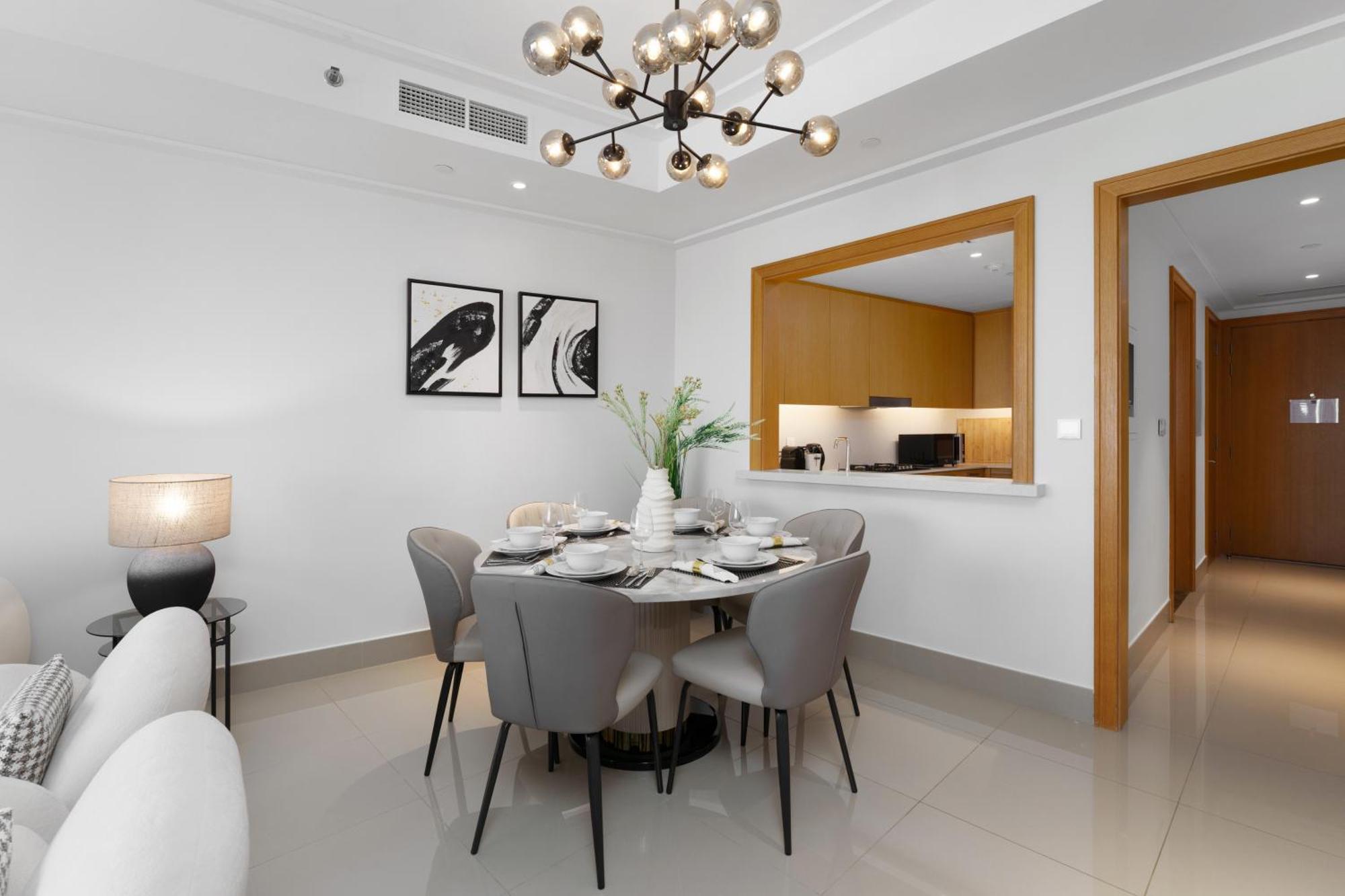 Maison Privee - Ultimate Living With Front-Row Views Of Burj Khalifa & Dubai Fountains Exterior foto
